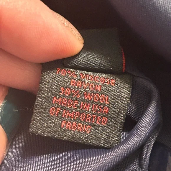 KGR COLLECTIONS Womens Wool Blazer Wool size 12 - Picture 7 of 8